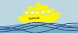 logotipo do barco escolar