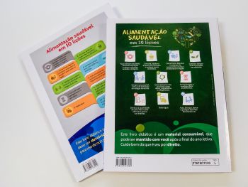 Livros didáticos terão mensagens sobre alimentação saudável