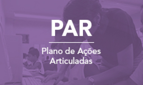Banner do Programa Plano de Ações Articuladas (PAR)