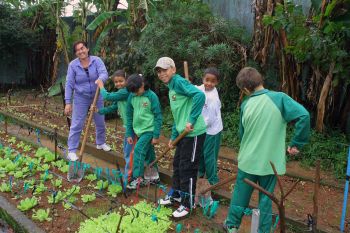 UnB oferece oportunidade para estados e municípios no projeto Educando com a Horta Escolar e a Gastronomia