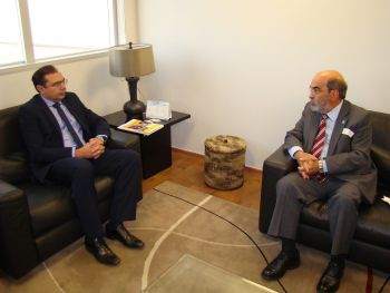 FNDE recebe José Graziano, diretor geral da FAO, para discutir a promoção da alimentação escolar