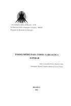 Ensino médio para todos: gargalos a superar