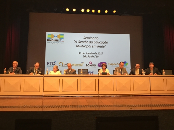MEC, FNDE e Inep participam de seminário estadual da Undime em São Paulo