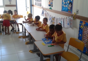 Sala da creche em Aparecida de Goiânia