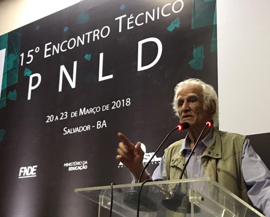Ziraldo faz palestra no Encontro do Livro em Salvador