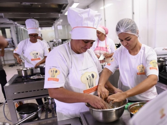Merendeiras de todo país disputaram, em Brasília, título de melhor receita do Brasil