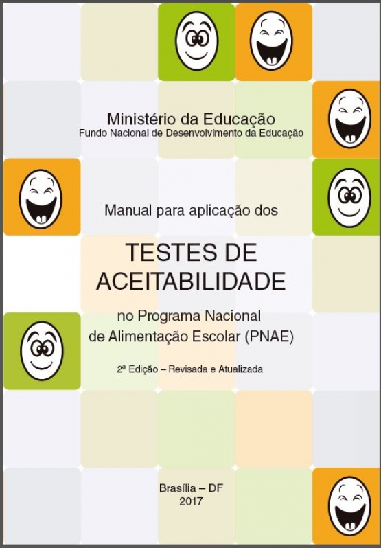Manual para aplicação dos testes de aceitabilidade no PNAE