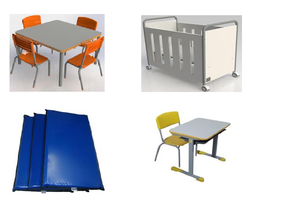 mobiliario e materiais para  educação infantil